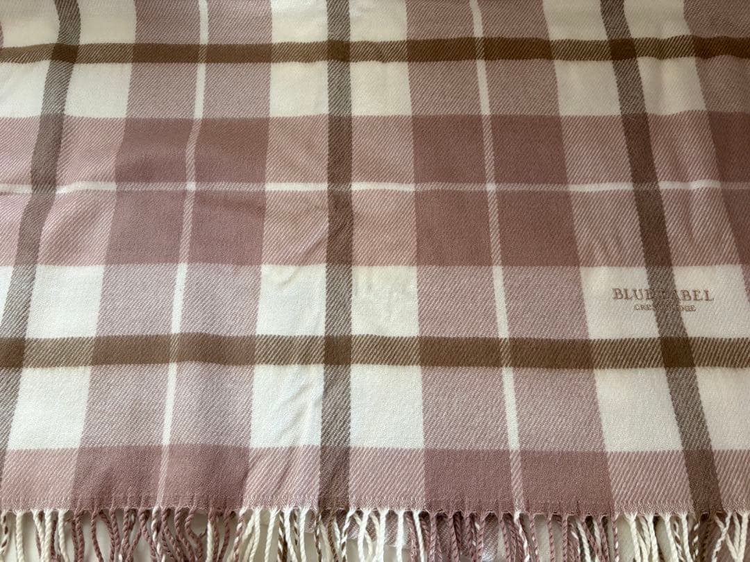 BLUE LABEL CRESTBRIDGE マフラー手袋セット　大判　ストール