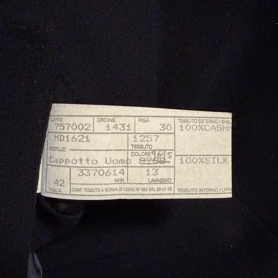 90s Giorgio Armani カシミヤ100% ダブル チェスターコート