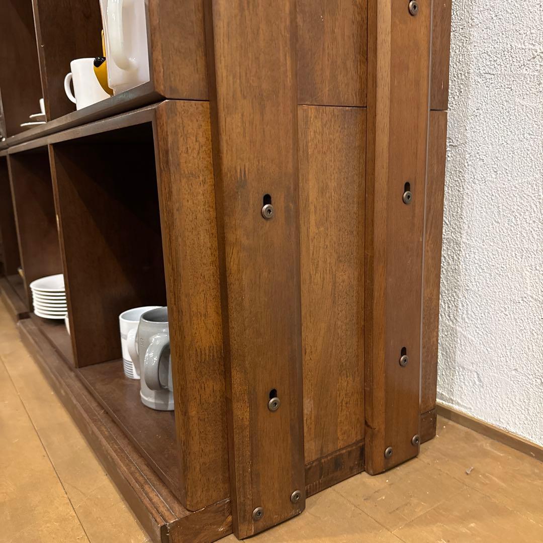 【川村】オーディオラック 朝日木材 4段セット組み立て済み