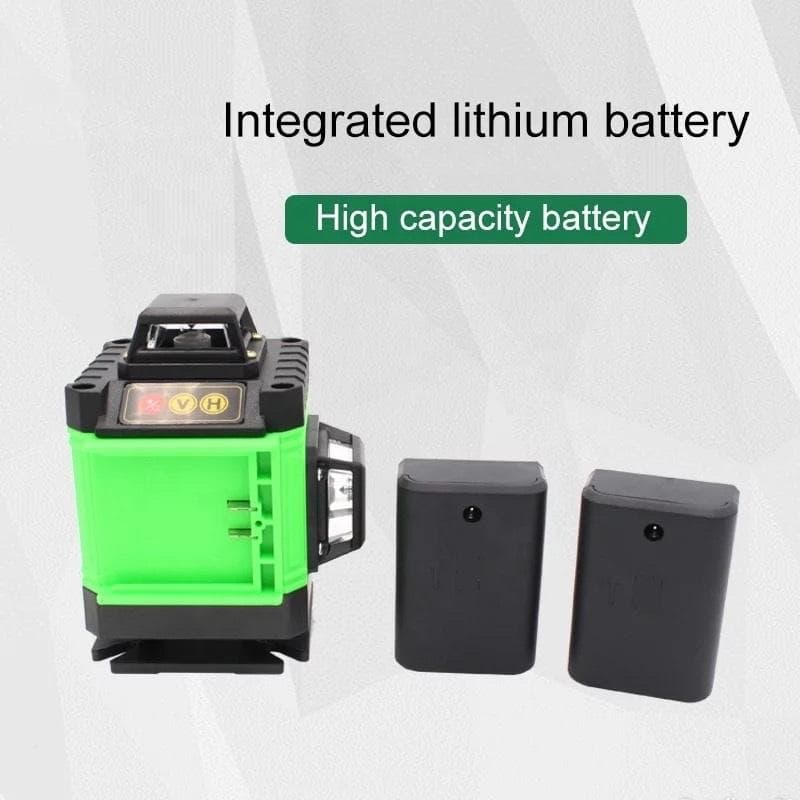 16ライングリーンレーザー墨出し器水平器4D水準器/墨だし器/墨出し機/三脚付き