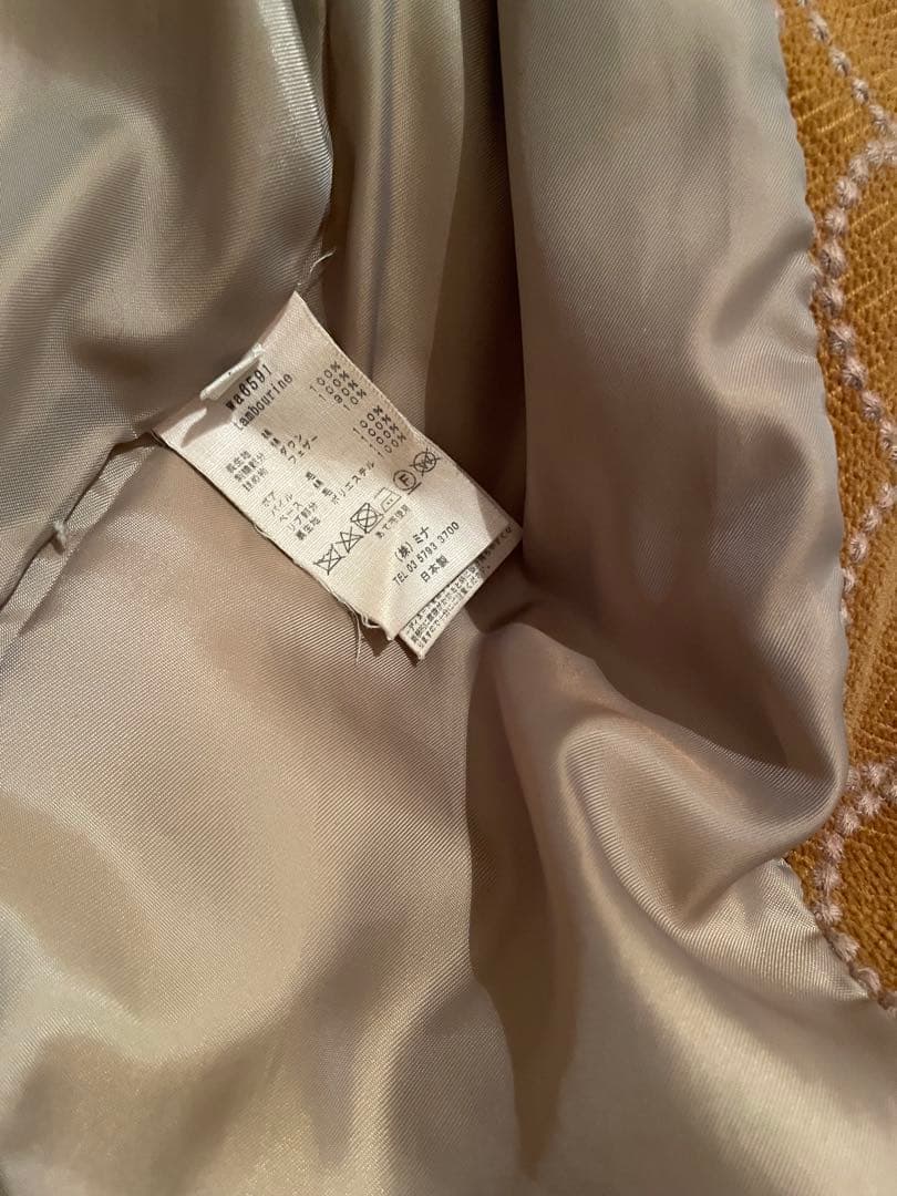 ミナペルホネン　タンバリン　ダウン　ロングコート