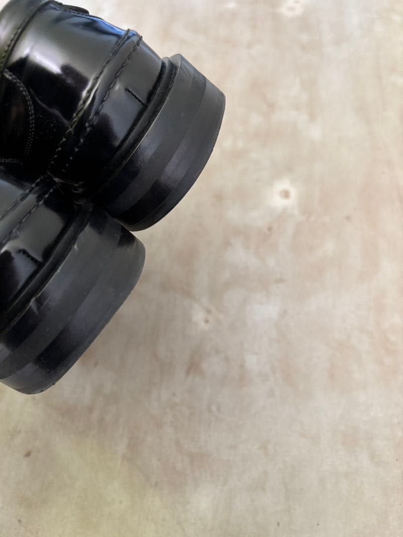 イタリア製　DOLCE & GABBANA 8.5 ローファー　革靴　黒