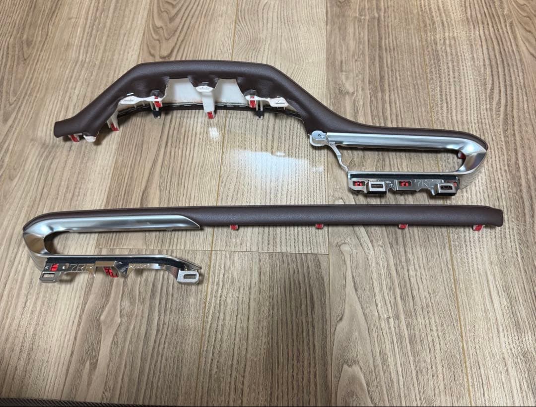 グラージオダ80 ハリアーダッシュガーニッシュ　UPR　左右SETブラウン革