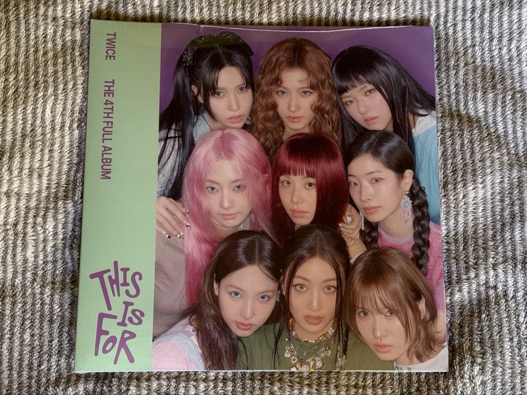 アメリカ限定●TWICE THIS IS FOR D2C限定 アナログ盤LP