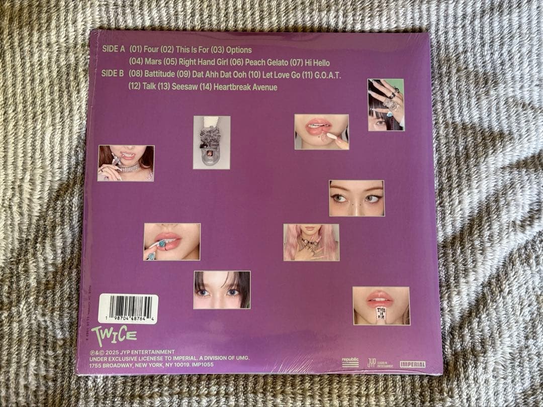 アメリカ限定●TWICE THIS IS FOR D2C限定 アナログ盤LP