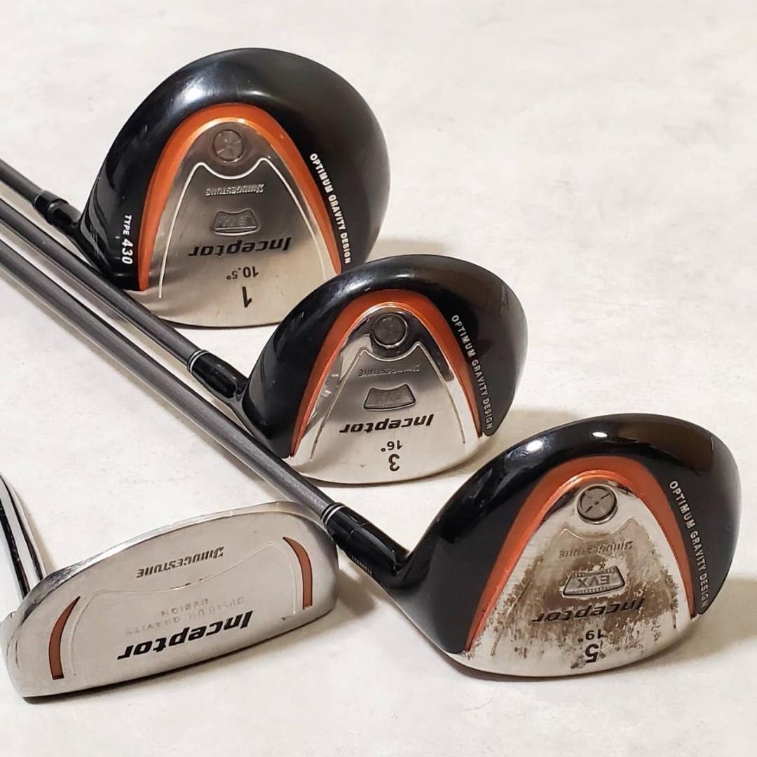 BRIDGESTONE inceptor メンズ ゴルフクラブ 12本 右利き