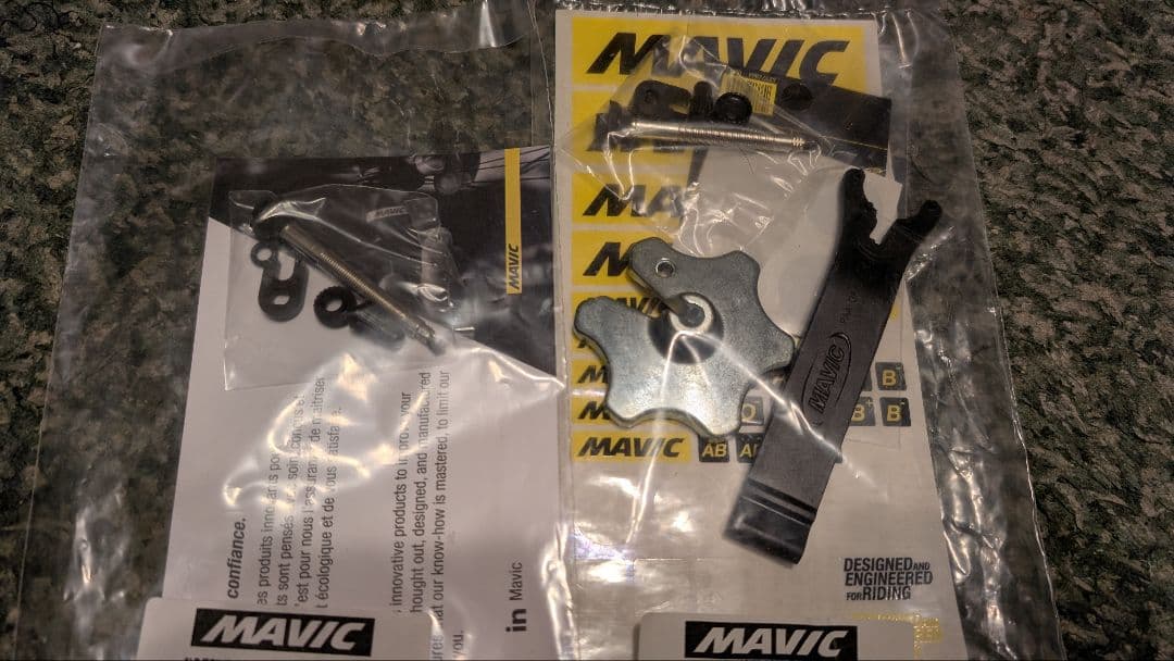 MAVIC COSMIC SLR 45 + AGILEST 28c セット
