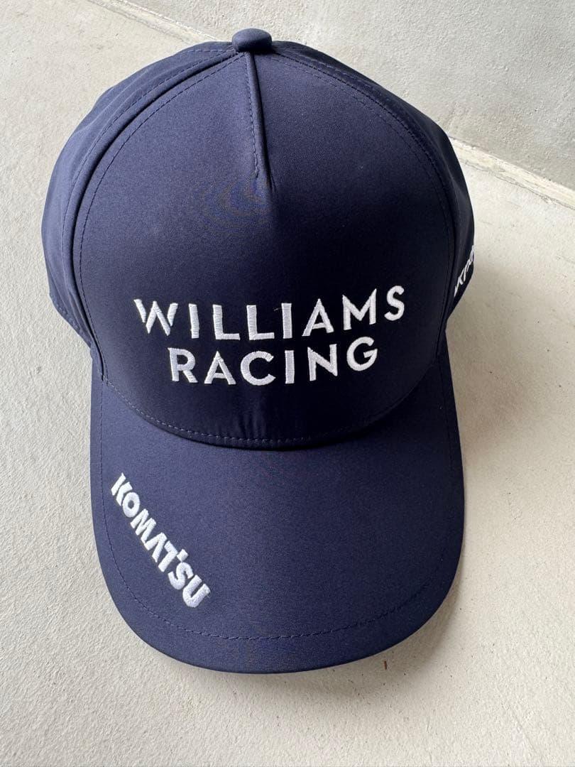ウィリアムズレーシング チームキャップ PUMA 2025 ネイビー h64