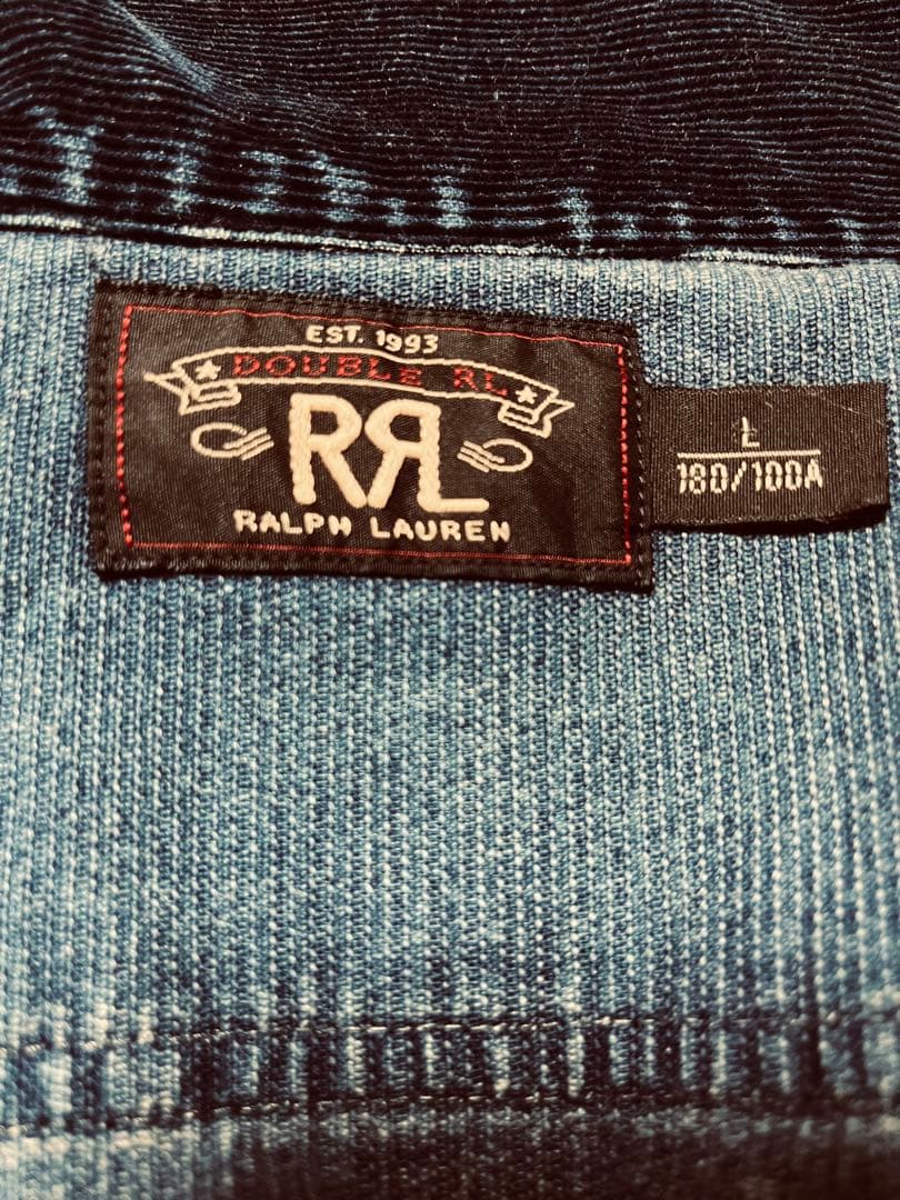 RRL Ralph Lauren インディゴ コーデュロイ CPO カバーオール