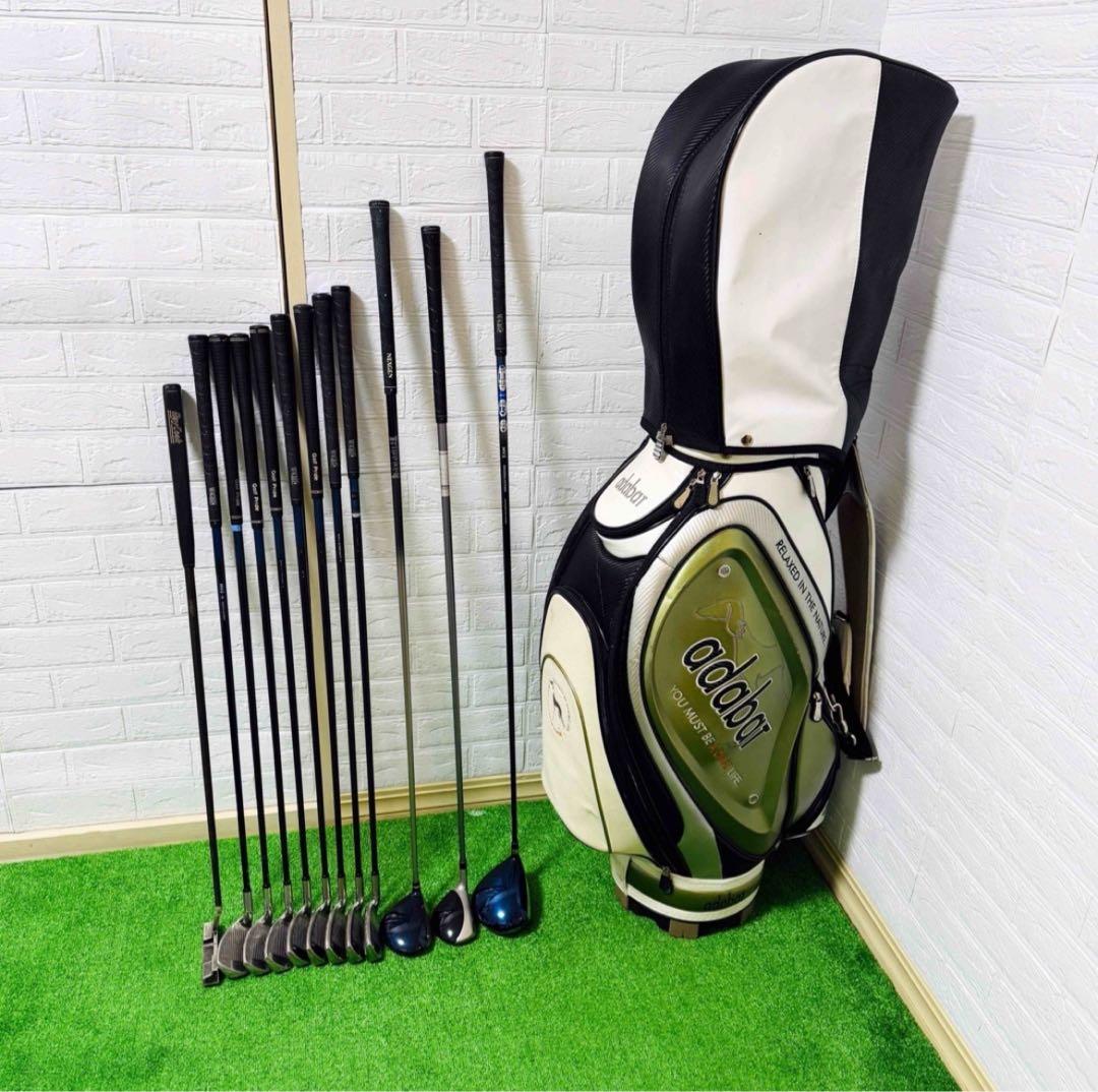 【大人気】アダバット マグレガー メンズ ゴルフクラブ 初心者 セット12本