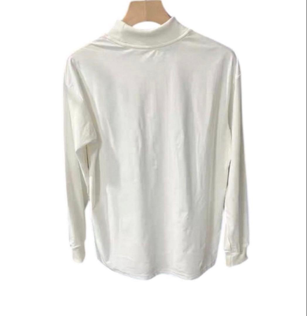 【新品未使用】 TFW49 長袖モックシャツ　XL ホワイト
