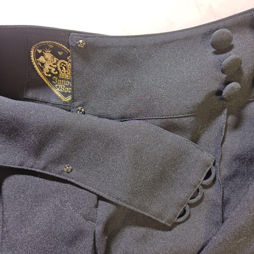 innocent world　イノセントワールド　イノワ　ピアノパンツ　黒