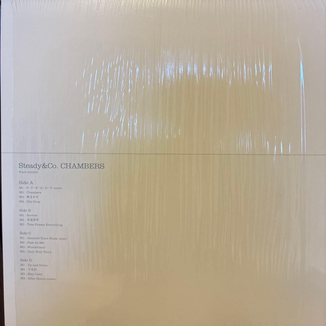 値下げ　美品　Steady & Co. CHAMBERS レコード