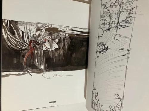 レア 天野喜孝イラスト「魔笛」初版本 帯付き ファンタジー アート あらきりつこ