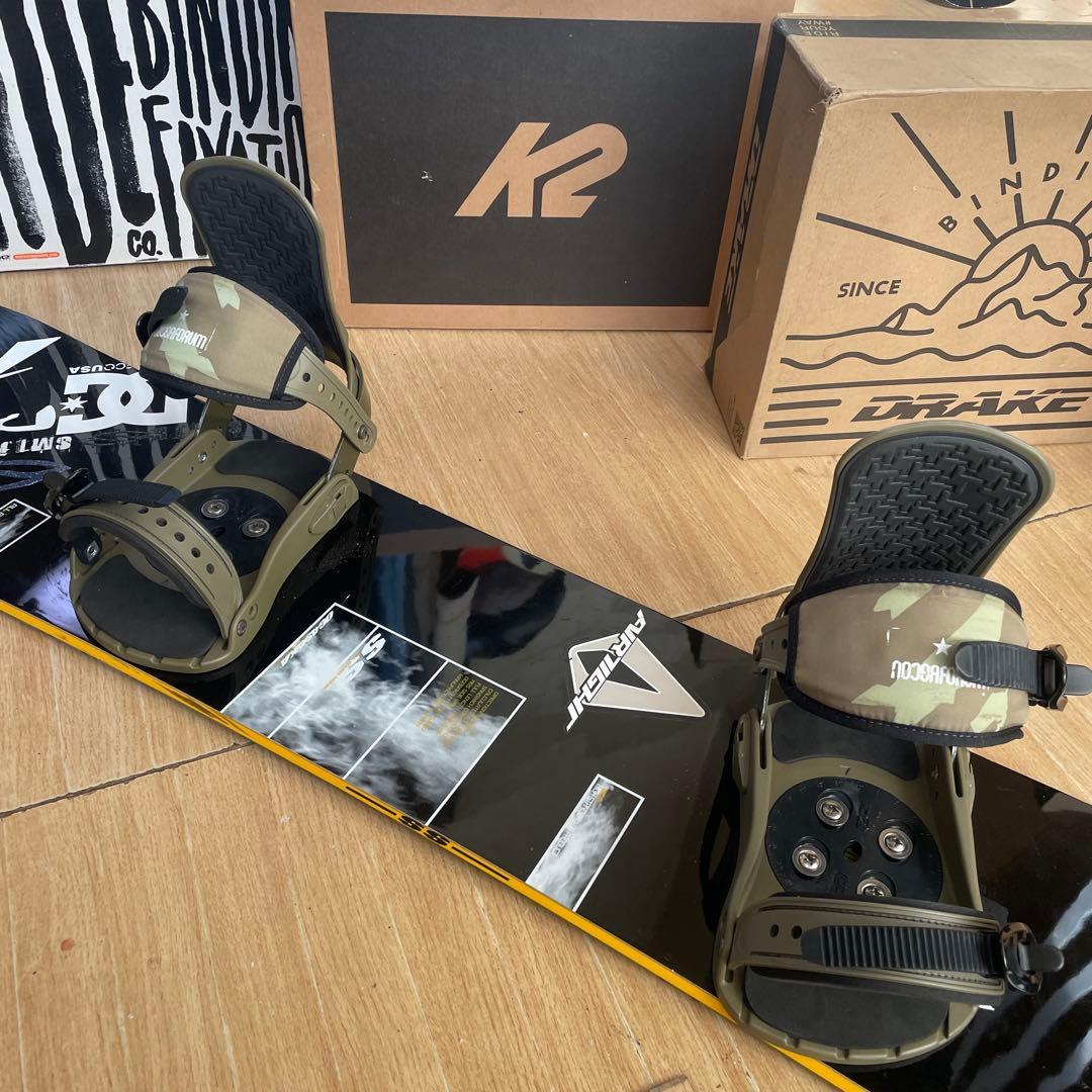 OGASAKA×FORUM　バインディング付き　スノーボードセット　SSオガサカ