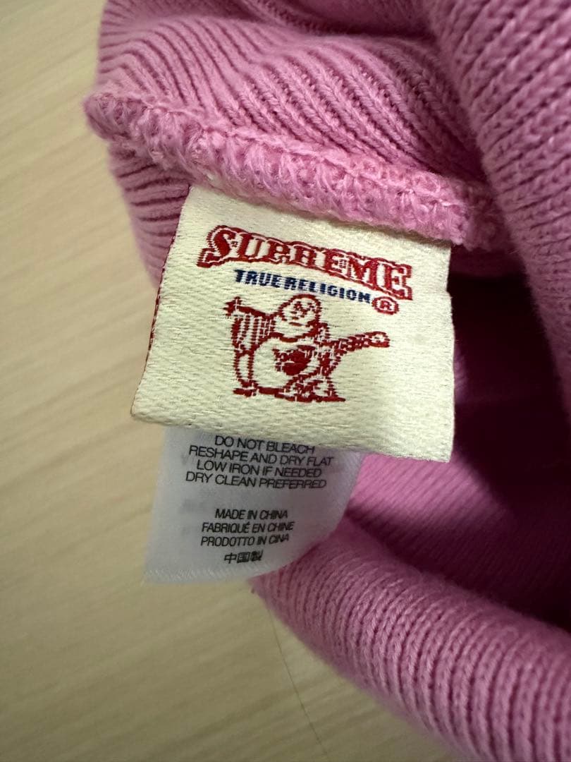 帽子 Supreme x True Religion Beanie \"Pink\"