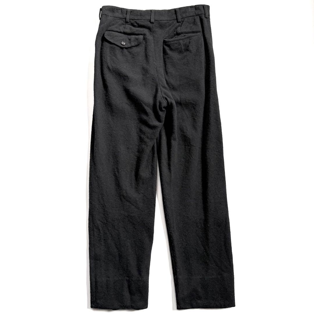 【1/7まで】コムデギャルソン ウール スラックス メンズ 黒 パンツ Sサイズ