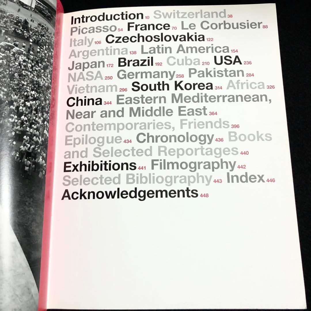 ルネ・ブリ 写真集「Rene Burri Photographs」2007年