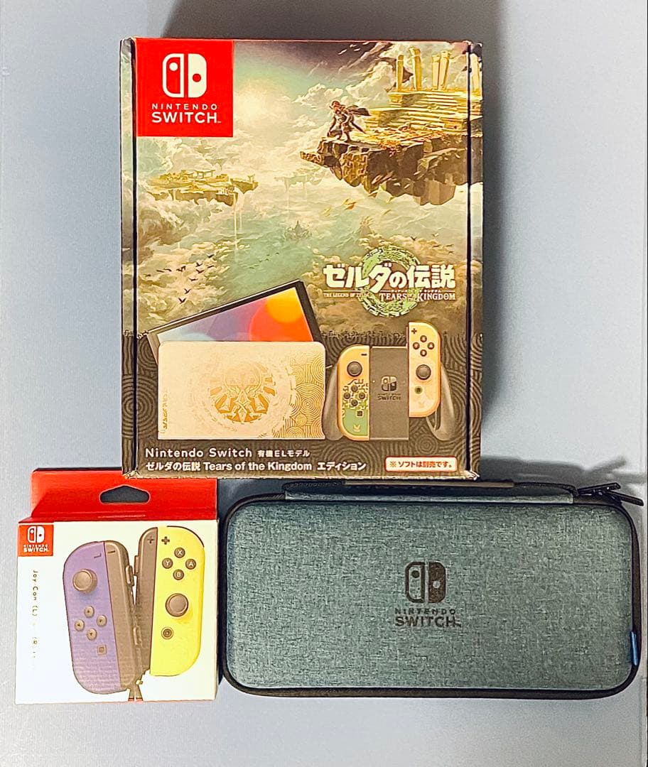 Switchゼルダエディション & Joy-con & HORI製ハードケース