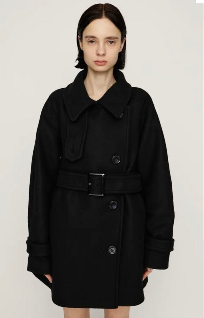 SLY STAND NECK MIDI コート ピーコート