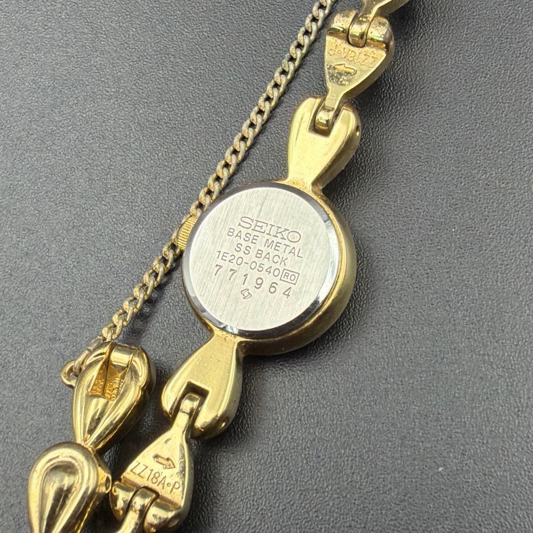 SEIKO / セイコー 1E20-0540 ゴールド レディース腕時計