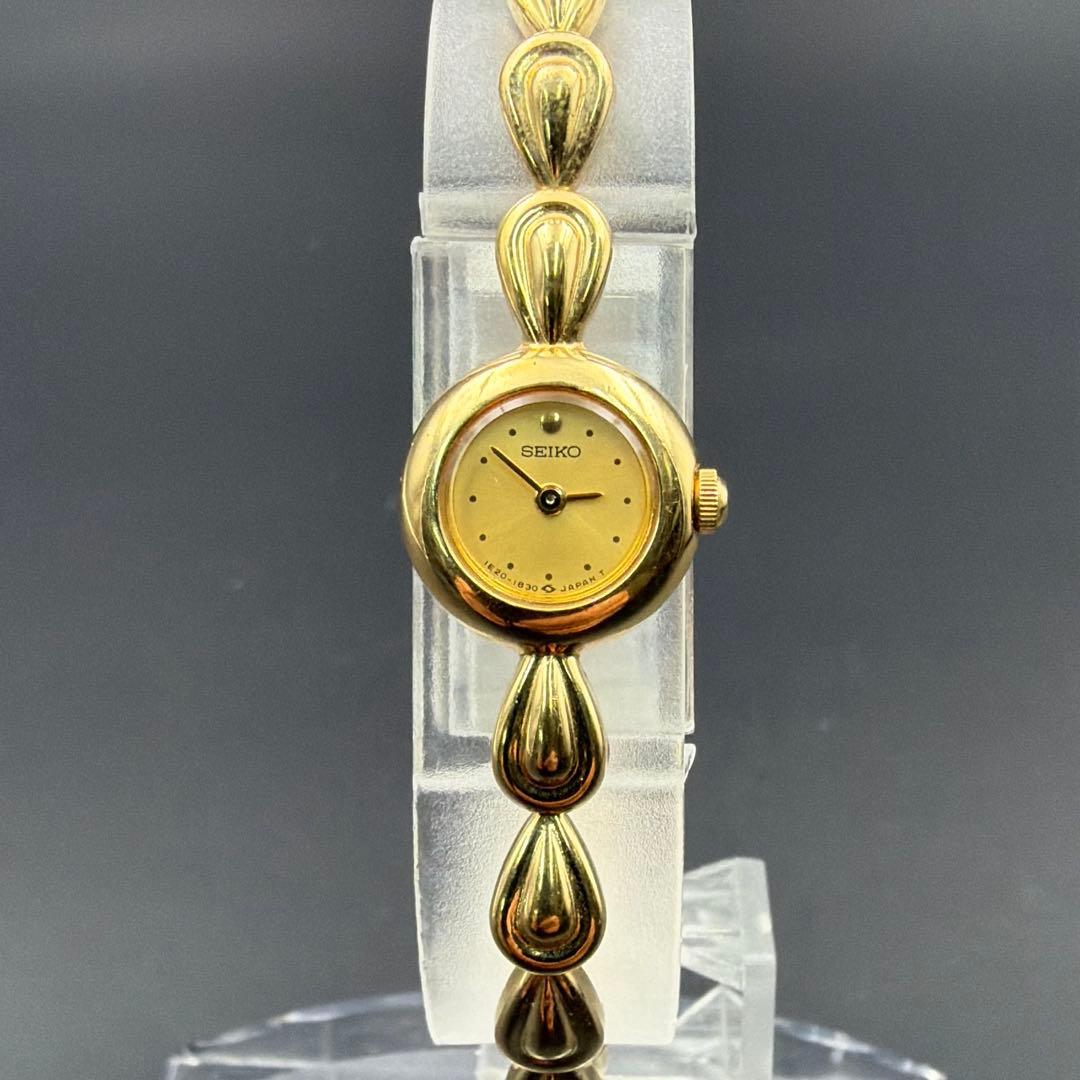 SEIKO / セイコー 1E20-0540 ゴールド レディース腕時計