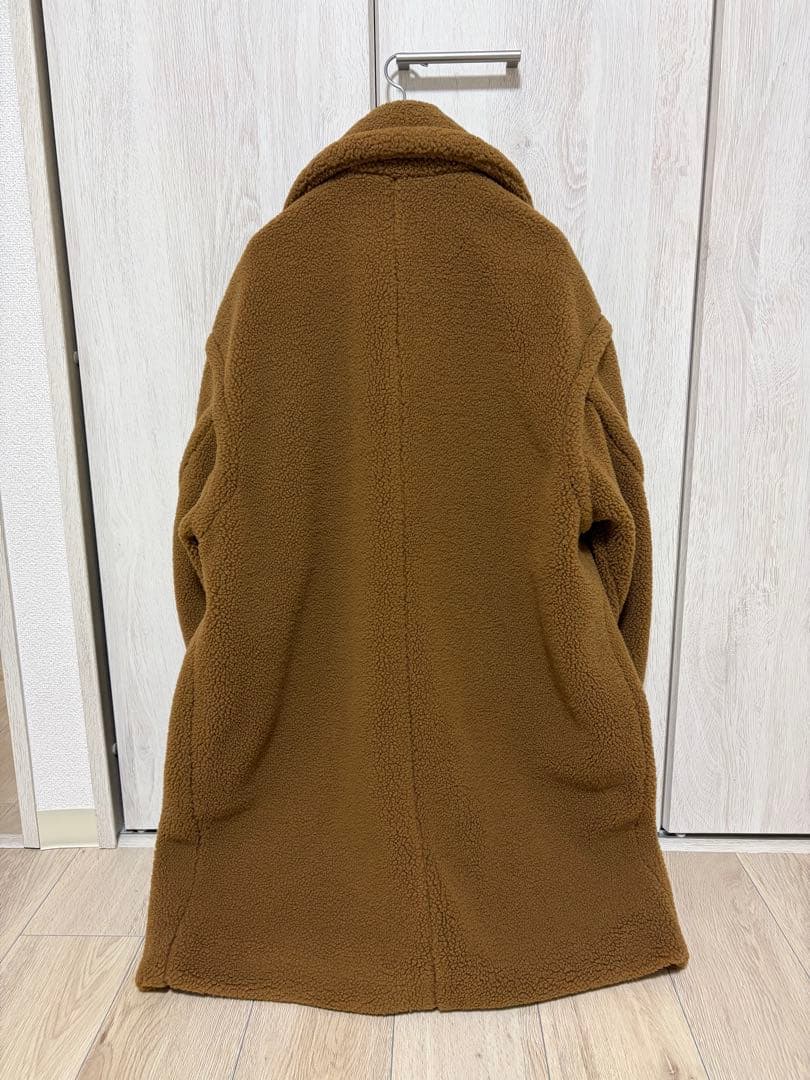 《数回着用超美品》Mila Owen オーバーサイズボアコート　キャメル0サイズ