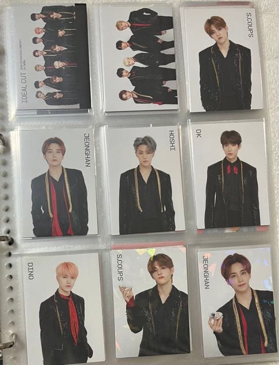 SEVENTEEN セブチ IDEAL CUT 会場 トレカセット