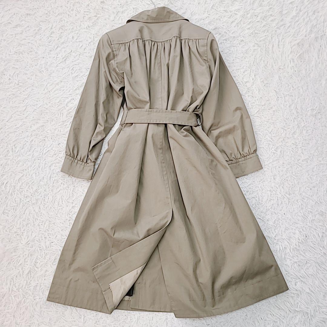 イヴ・サンローラン ライナー付 トレンチコート ベルト ロング 希少 M