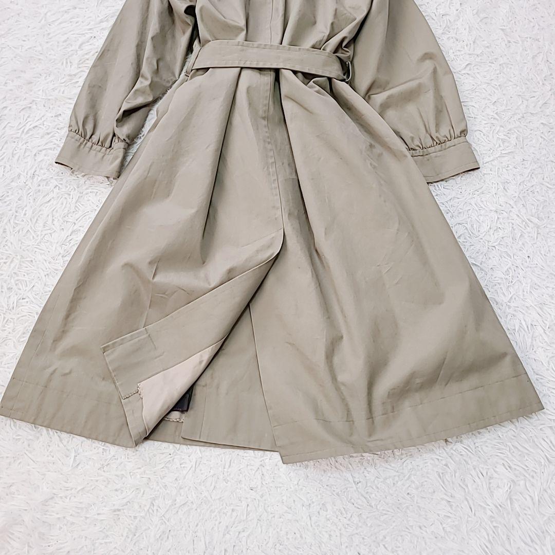 イヴ・サンローラン ライナー付 トレンチコート ベルト ロング 希少 M