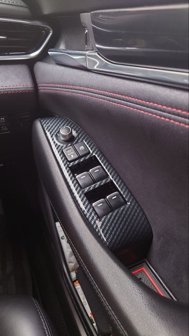 希少　MAZDA6 GJアテンザ後期 カーボン調内装パネル