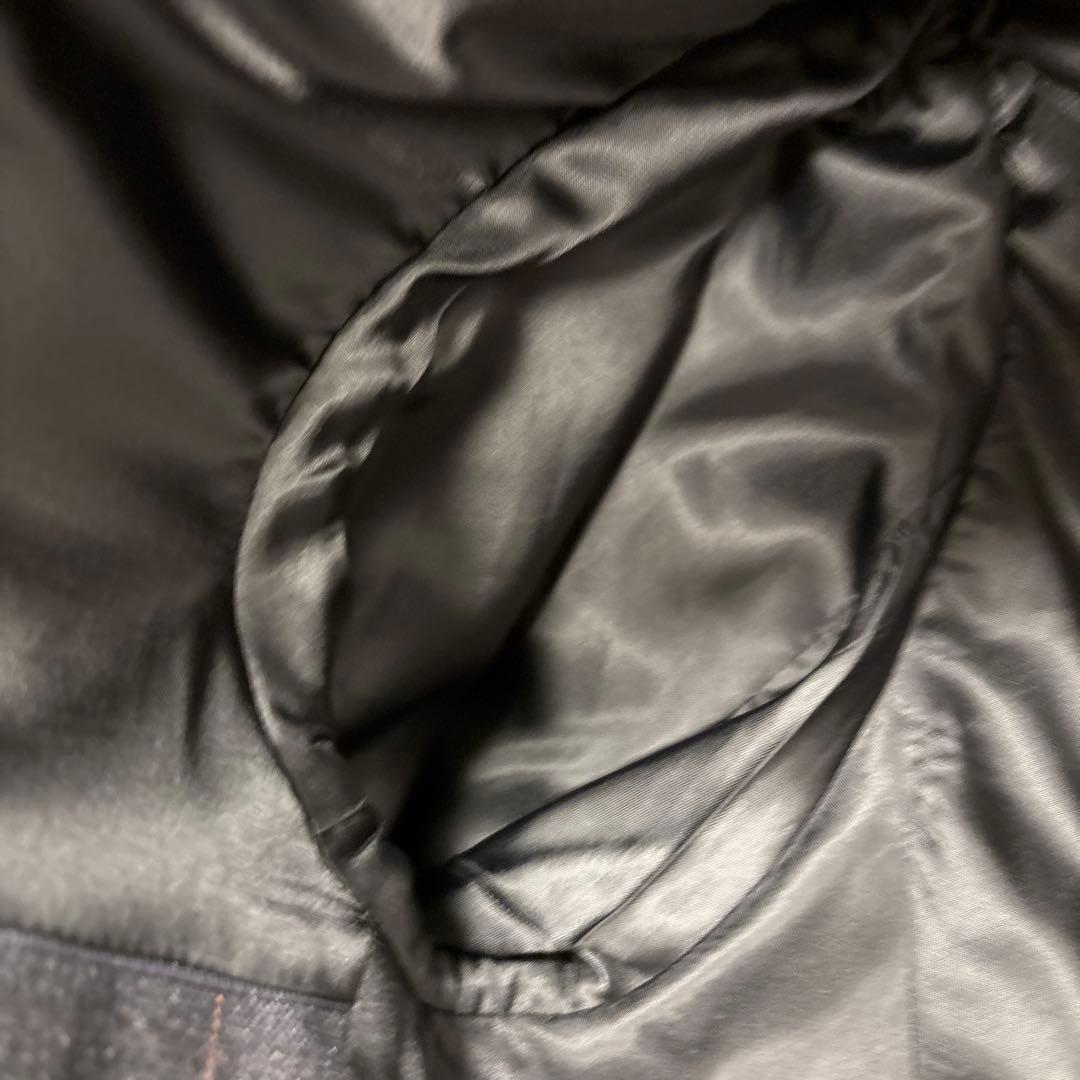 美品⭐️XLサイズ 3ピース　スーツ　ネイビー　チェック　スーツ　大きいサイズ