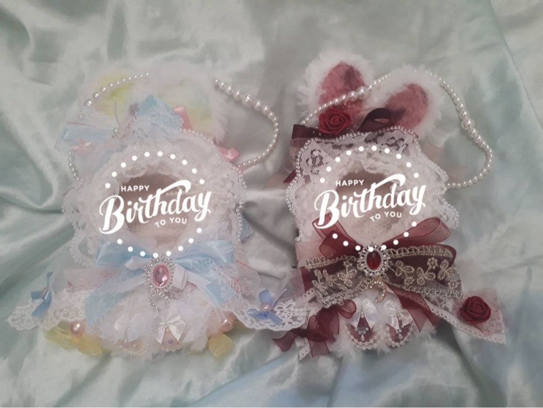 n様ぬい服ふわふわうさ耳お座り 10cm 12cmちびぐるみ いつぬい