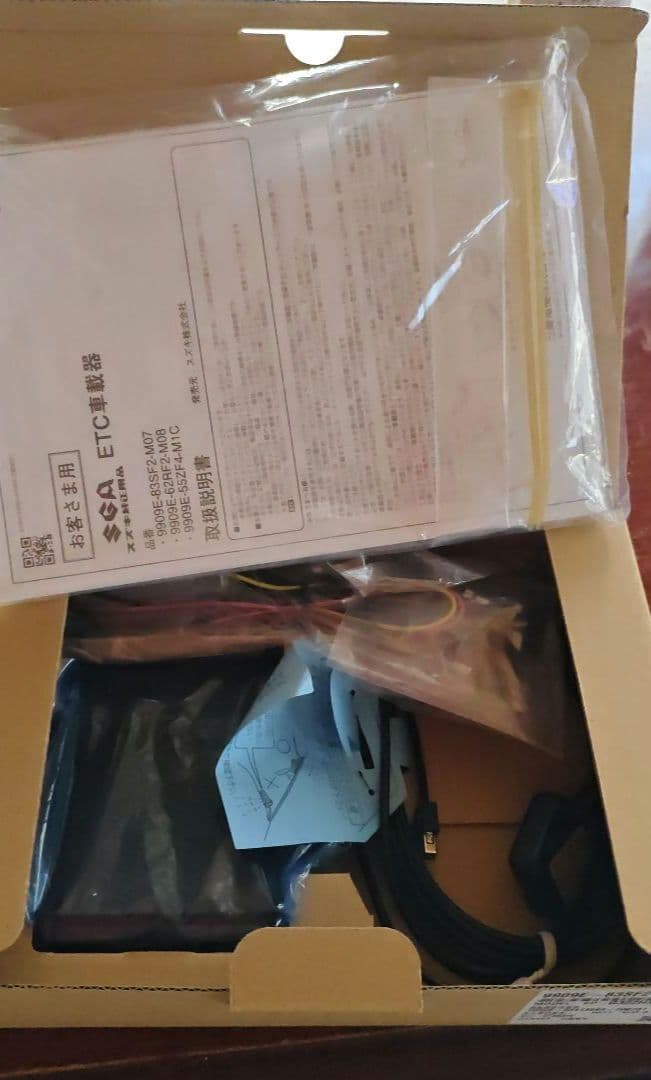 ほぼ未使用 スズキ純正ETC(ビルトインタイプ) 9909E-83SF2-M07