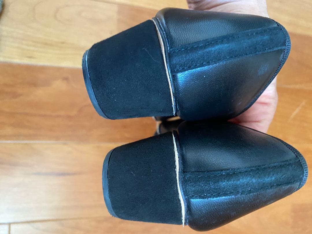 Repetto ブラック バレエシューズ ウェッジソール 40 美品