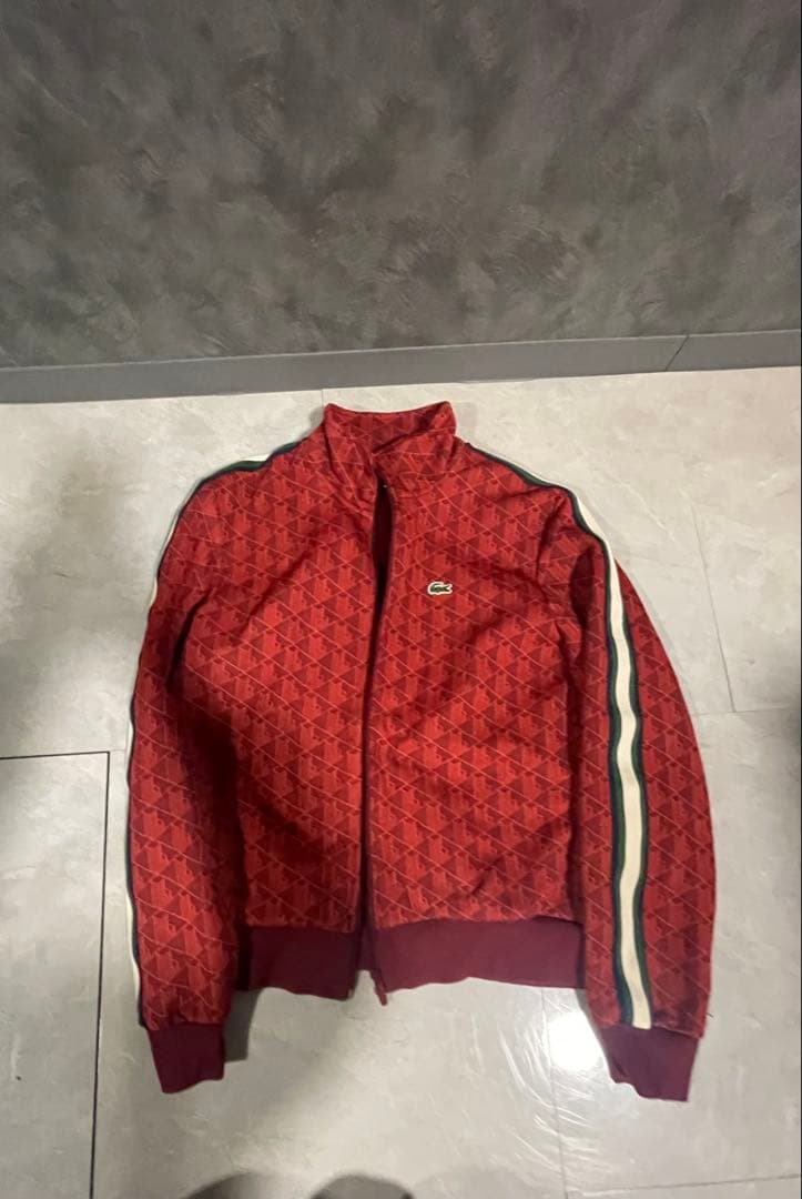 Lacoste ダイヤモンドパターンジャージセット