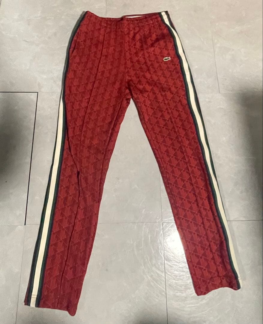 Lacoste ダイヤモンドパターンジャージセット