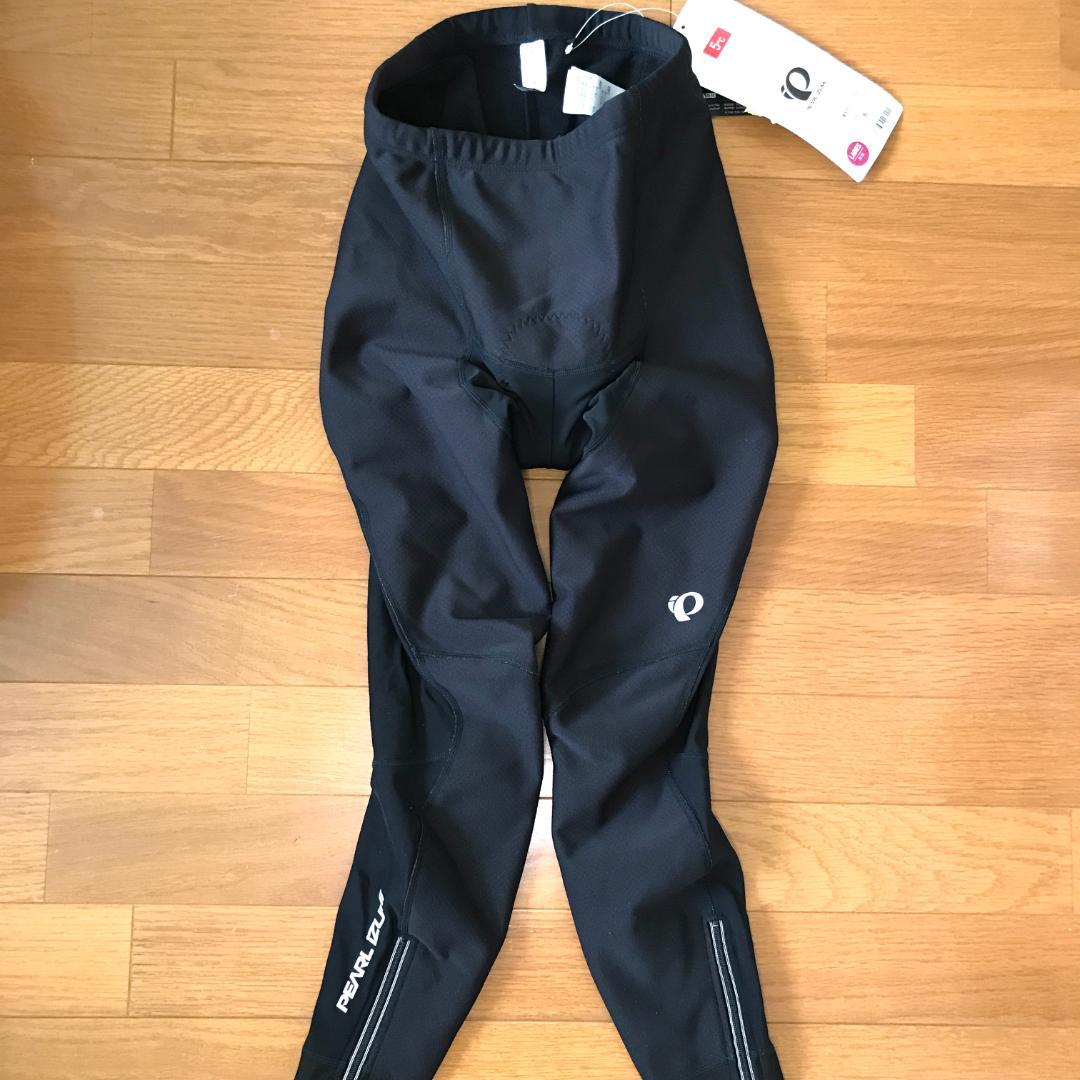 新品タグ付】パールイズミ　レディース　ウィンドブレーク　黒　裏起毛　Sサイズ　⑩