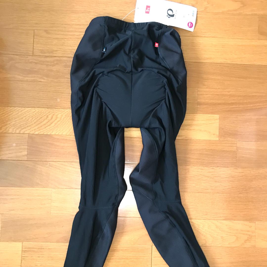 新品タグ付】パールイズミ　レディース　ウィンドブレーク　黒　裏起毛　Sサイズ　⑩