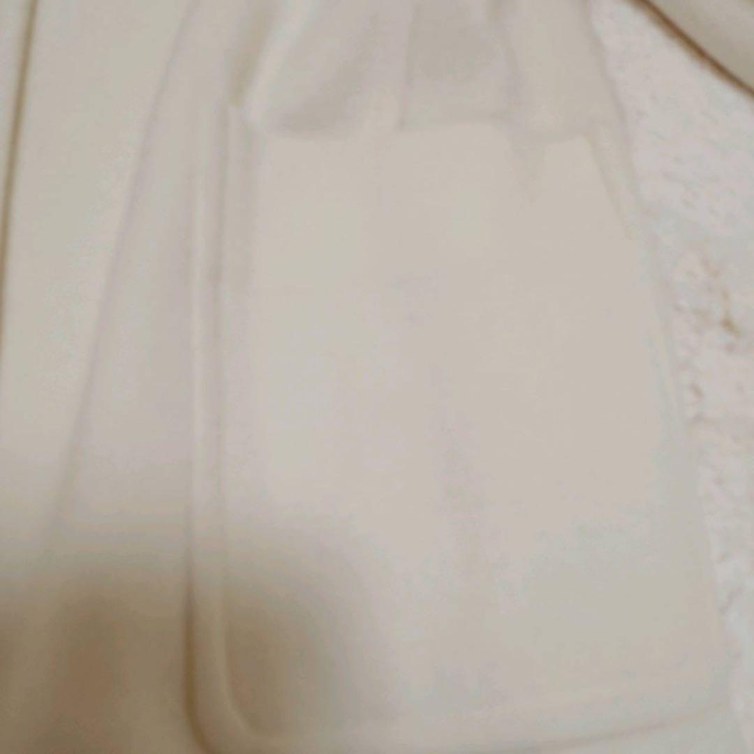 Spick & Span ノーカラーコート ホワイト 白 Mサイズ 38