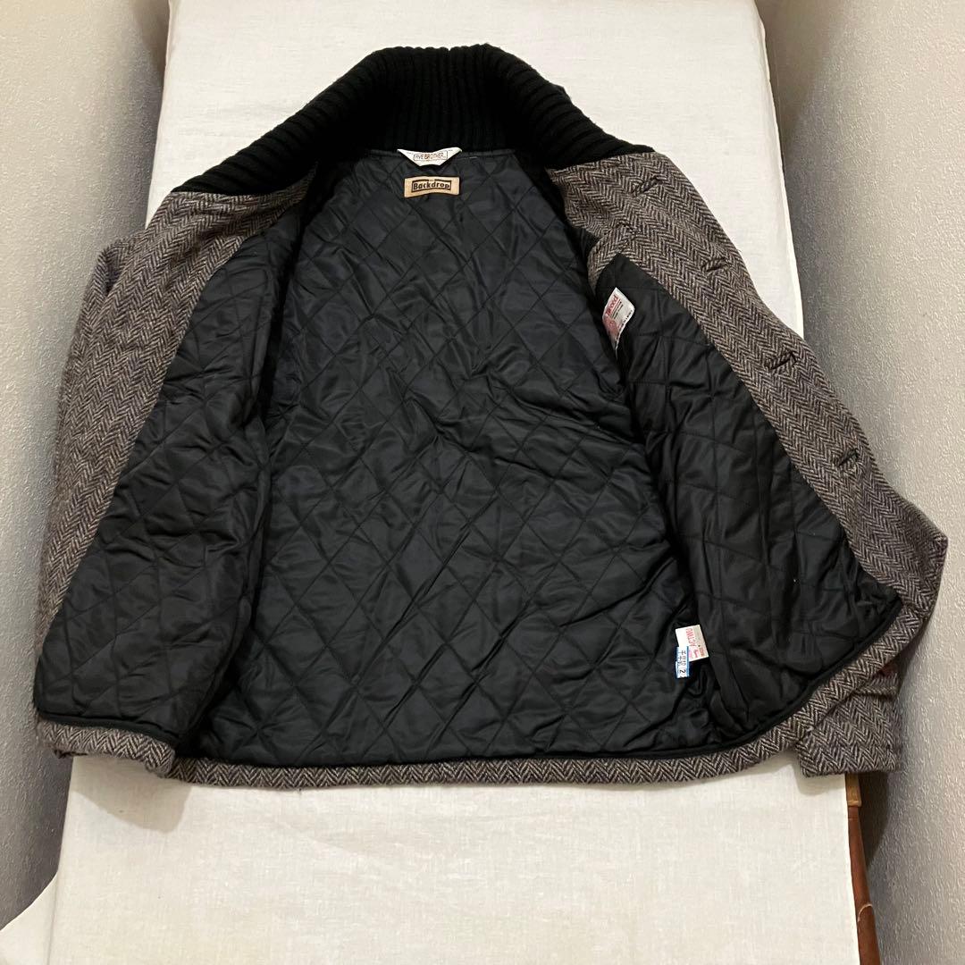 レア ファイブブラザー BACKDROP Harris Tweedトリプルコラボ