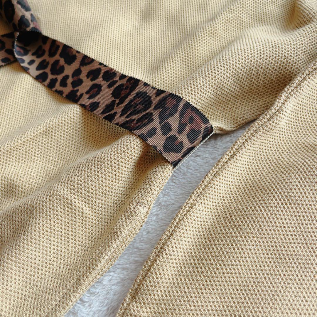 新品　近年　パーリーゲイツ　ワンピース　ハニカムサマール　レオパード　豹　ヒョウ