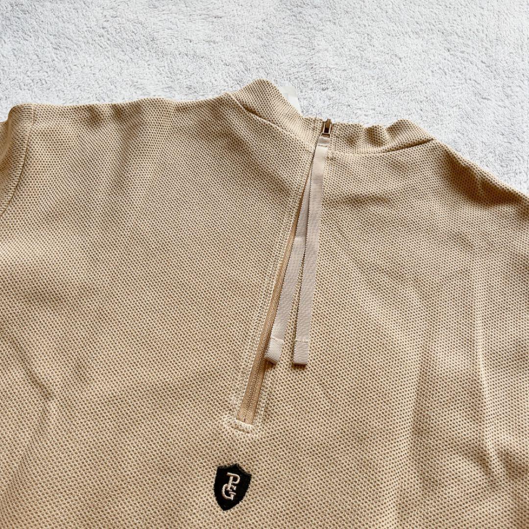 新品　近年　パーリーゲイツ　ワンピース　ハニカムサマール　レオパード　豹　ヒョウ