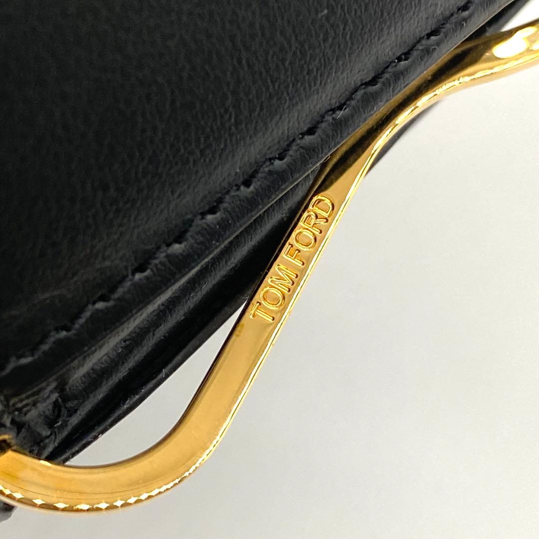 新品・未使用　TOM FORD マネークリップ パテントレザー　箱付き