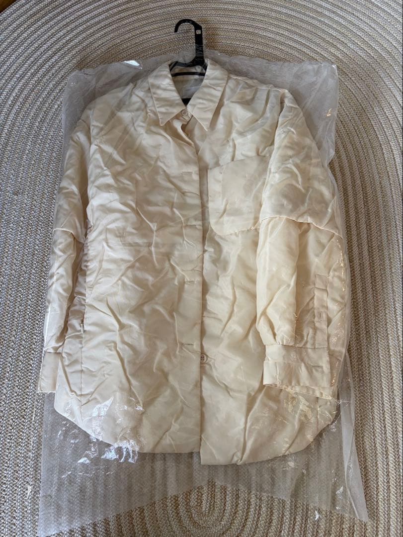 値下げ！CLANEクラネ PADDED CRUMPLY SHIRT JACKET
