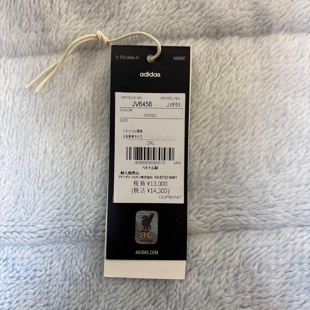 リバプール　25-26 ユニフォーム レプリカ　サイズ2XL