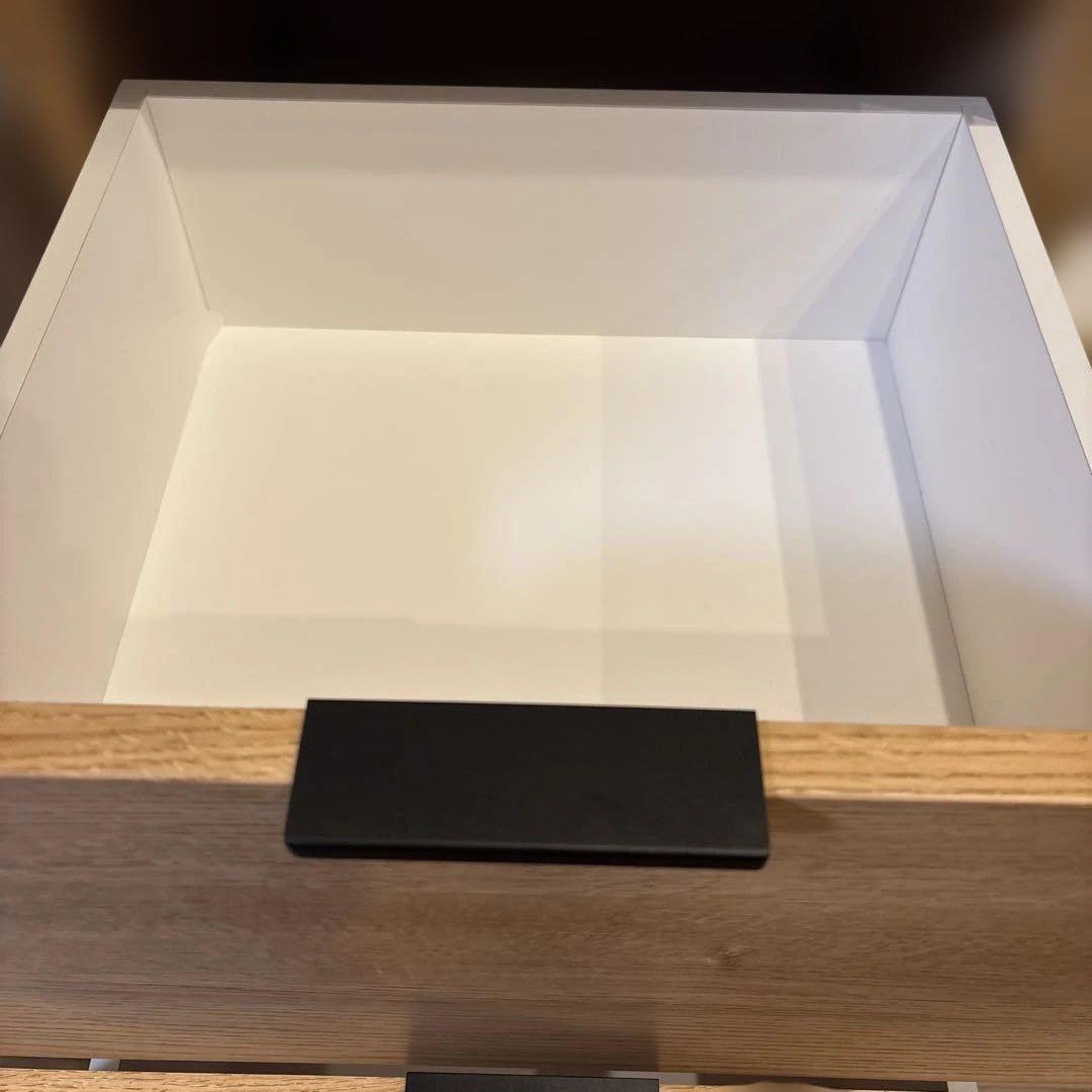 ニトリ　エトナ　キッチンカウンター　ライトブラウン 90cm