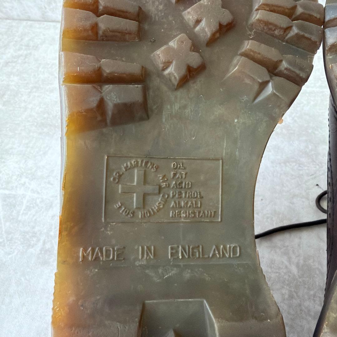 Dr.Martens 英国製 ウイングチップ メダリオン UK6 約25cm