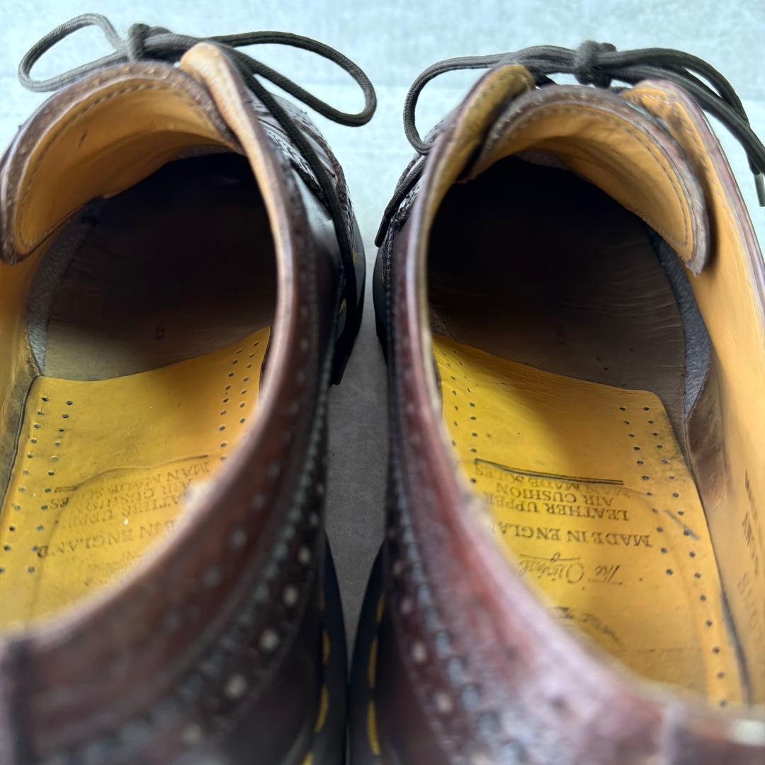 Dr.Martens 英国製 ウイングチップ メダリオン UK6 約25cm