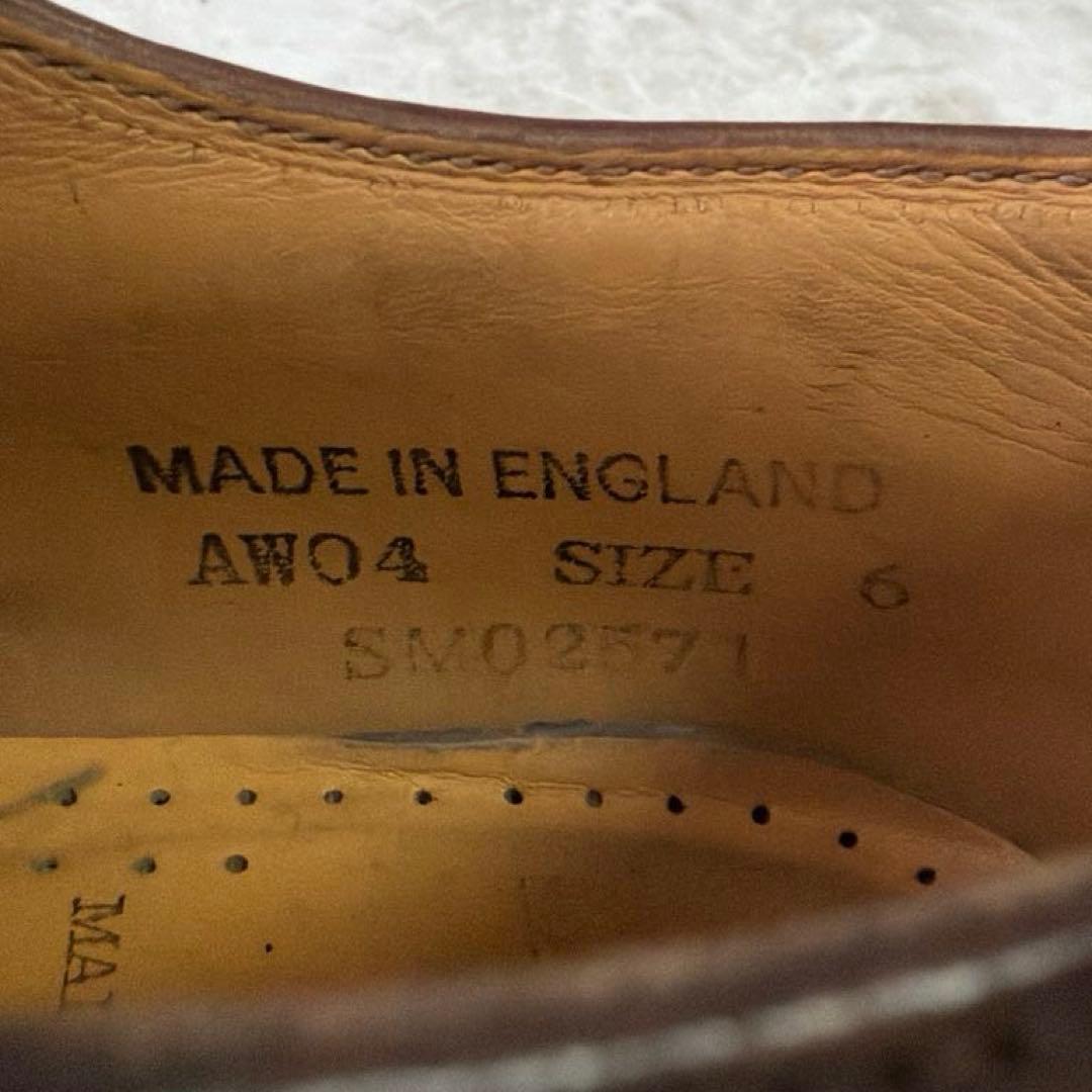 Dr.Martens 英国製 ウイングチップ メダリオン UK6 約25cm